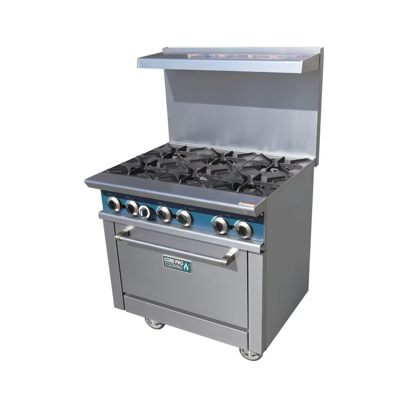 Range Commercial Kitchen - 상업용 주방 장비 독립형 스테인리스 스틸