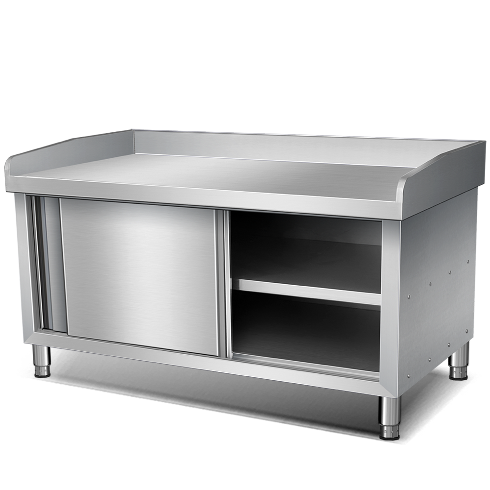 Commercial Kitchen Worktops - 상업용 주방 스테인리스 스틸 워크탑 슬라이딩