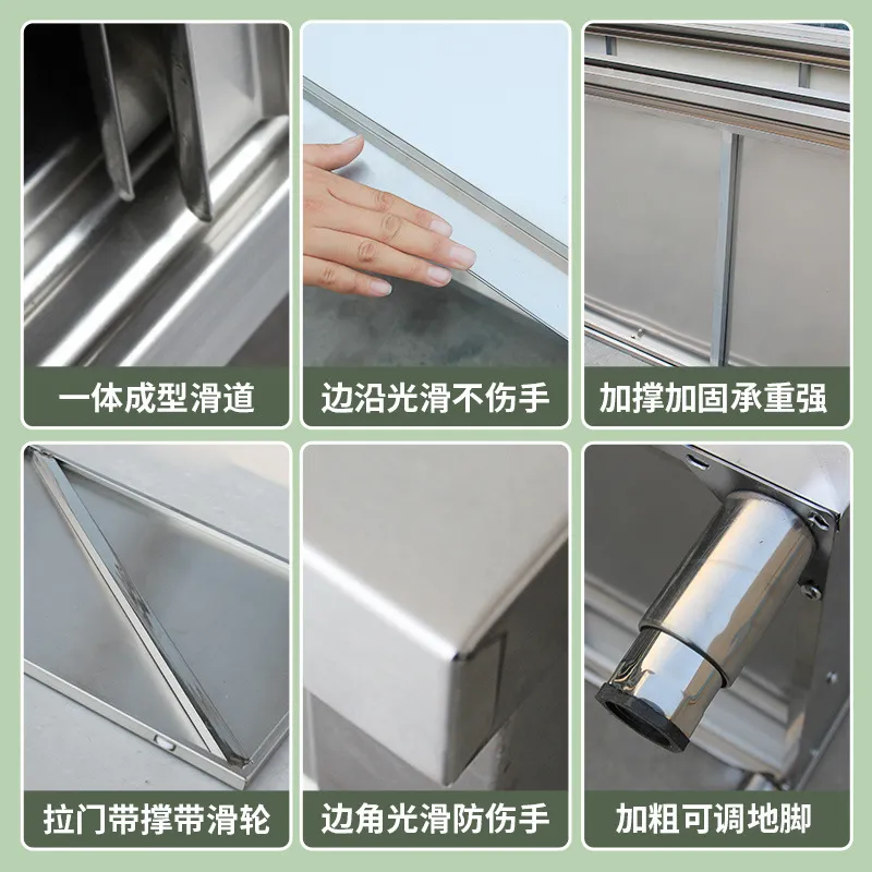 주방 콘솔 스테인리스 스틸 작업대 슬라이딩 도어 도마  - Commercial Kitchen Worktops 리뷰 및 가격