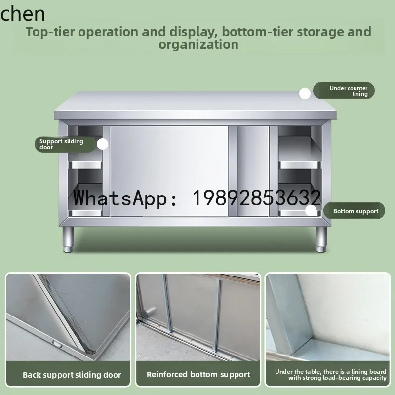 H29- 슬라이딩 도어 커팅보드 수납장이 있는 주방 스 - Commercial Kitchen Worktops 리뷰 및 가격