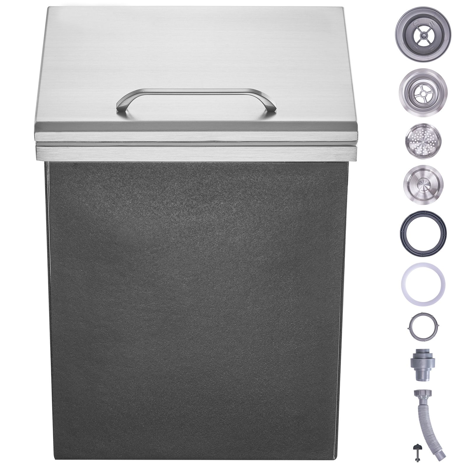 드롭인 아이스 체스트, 14인치 길이 x 12인치 너비 - Commercial Kitchen Bin 리뷰 및 가격