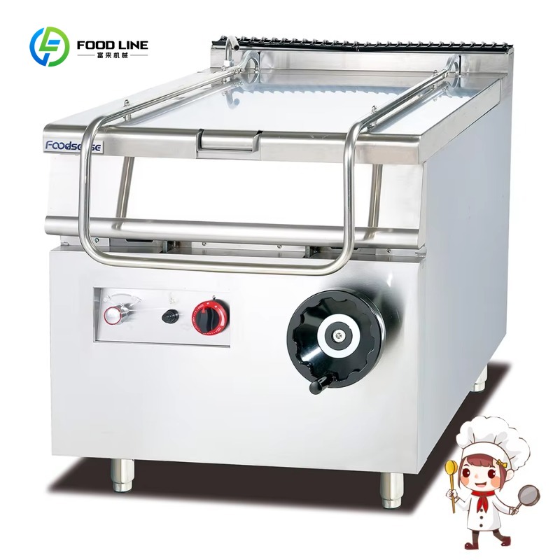 상업용 주방 60L 가스 보일러 틸팅 브레이징 팬 자동 - Range Commercial Kitchen 리뷰 및 가격